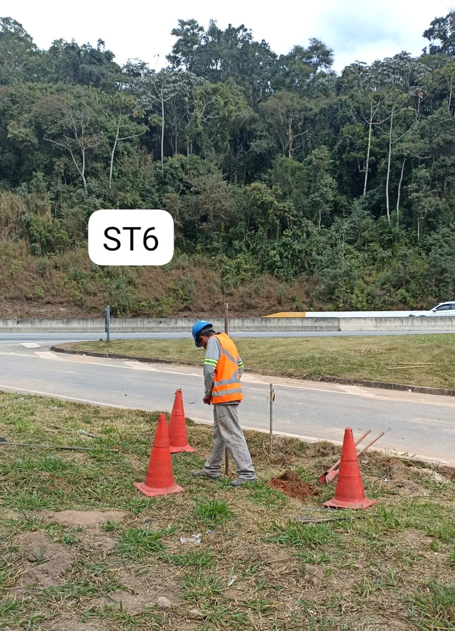 Sondagem em área industrial