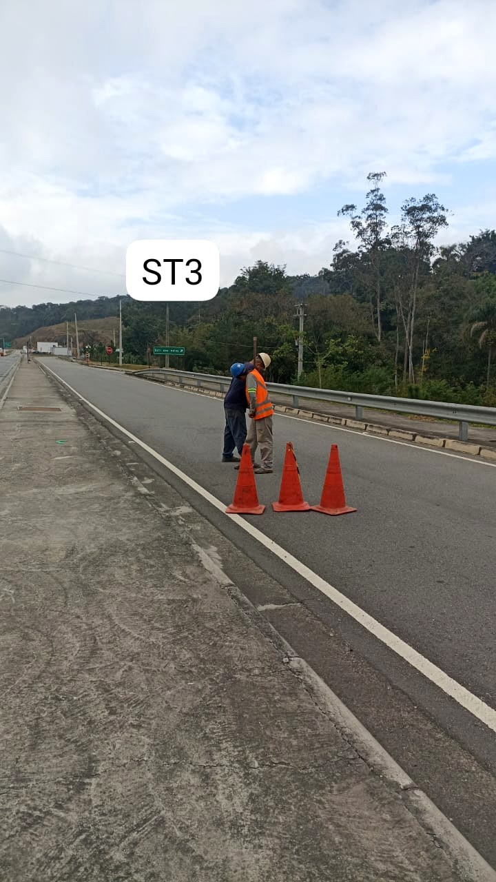 Sondagem em rodovia